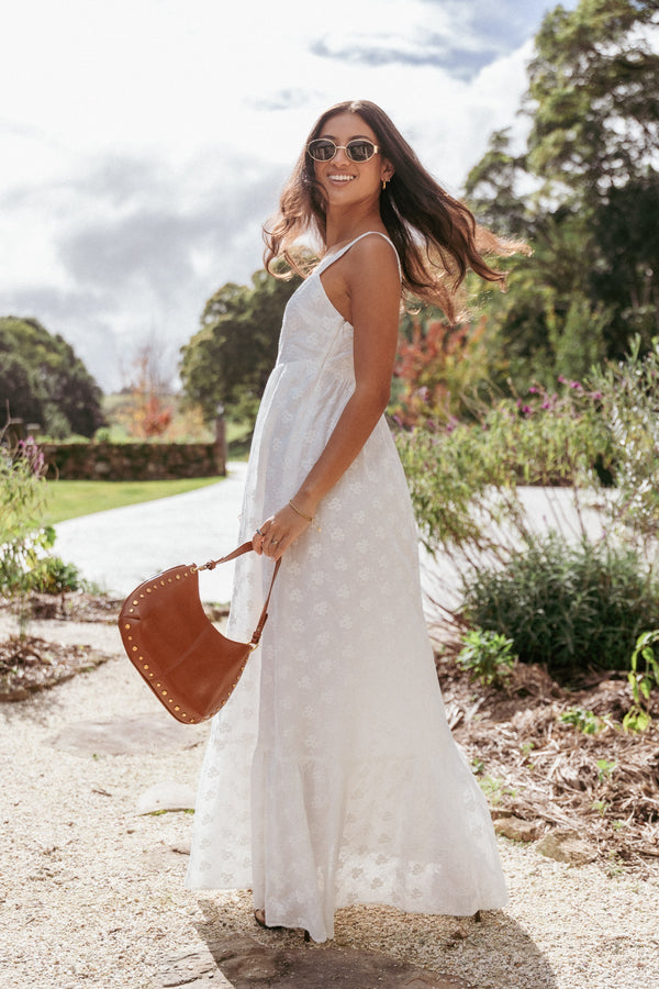 Reid Maxi Dress - White